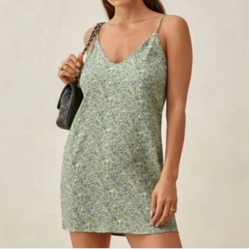 Reformation Venture Dress in Sprite